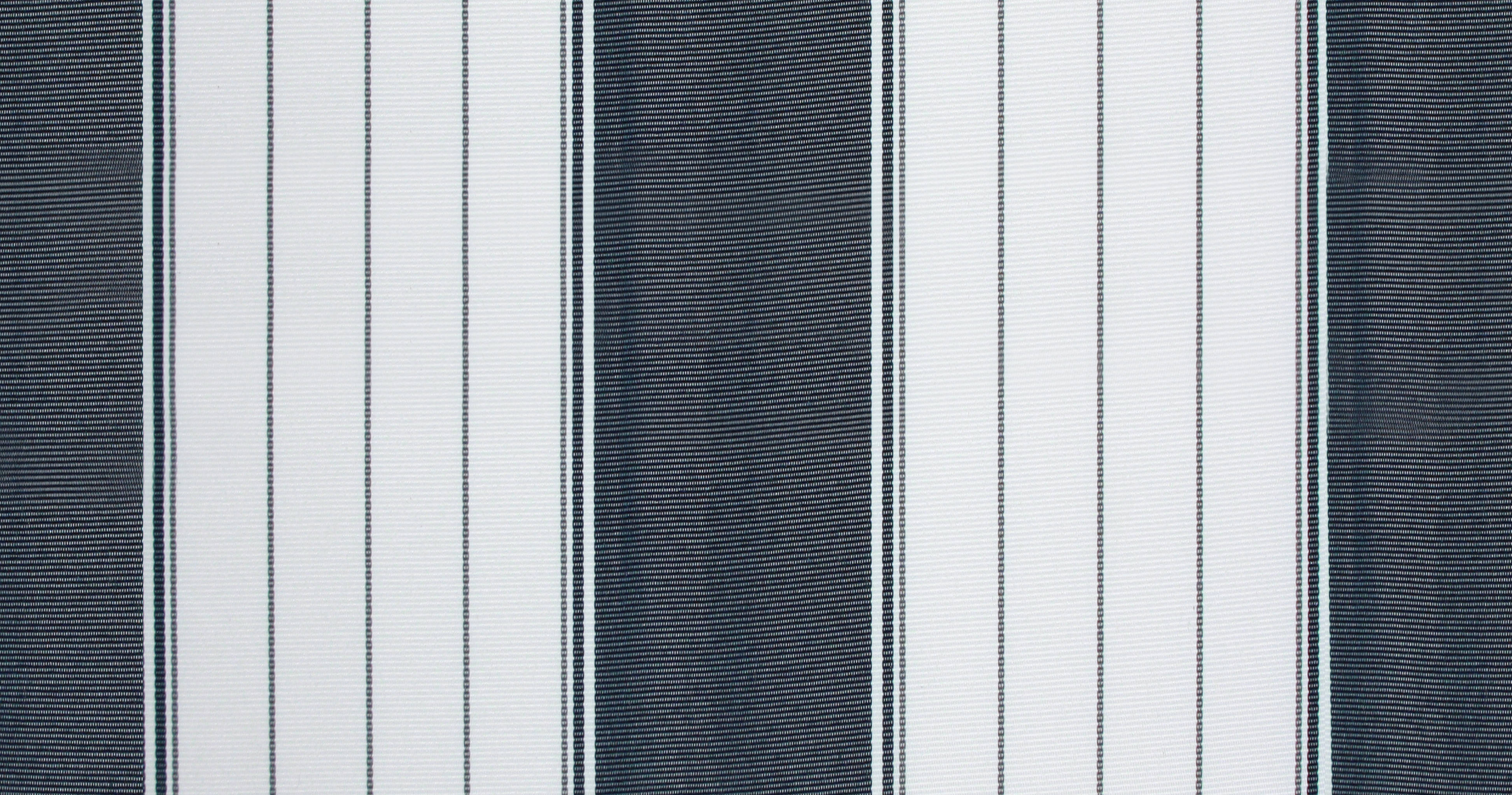 Klemm-Markise Föhr ohne Bohren blau-weiß