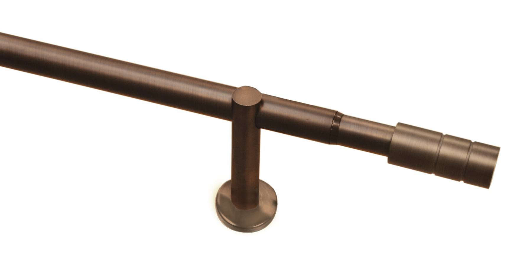 Zylinder 1-Lauf Ø 22/25 mm bronze ausziehbar